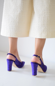JAEN - TERCIOPELO VIOLETA CON TEXTURA