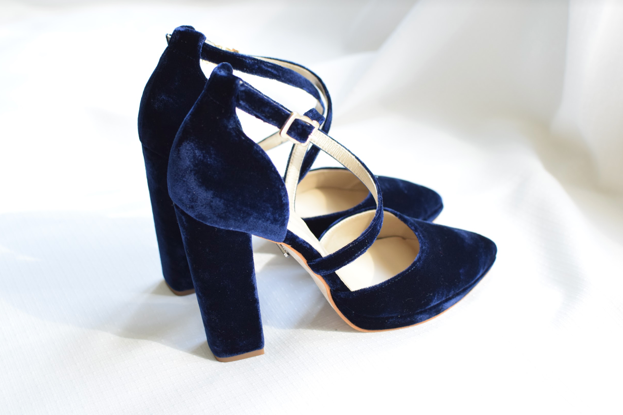 Zapatos de plataforma azul marino 2025